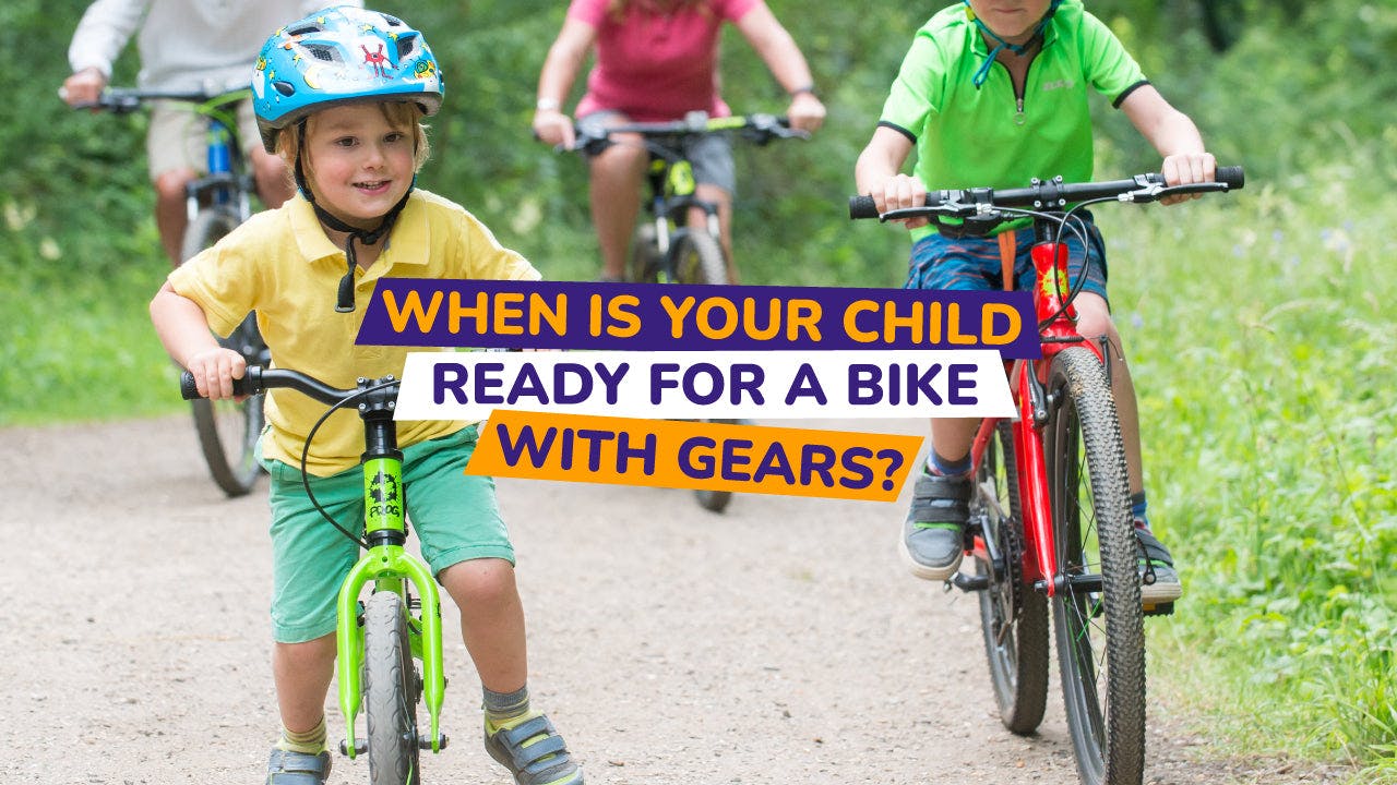 when is your child ready for a bike with gears?