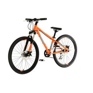 squish mtb 24 orange - bike club - angle